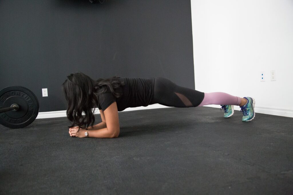 plank for the core