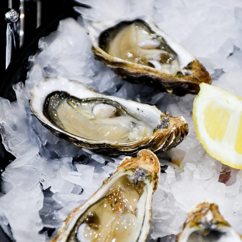 oysters are a great source of zinc 
