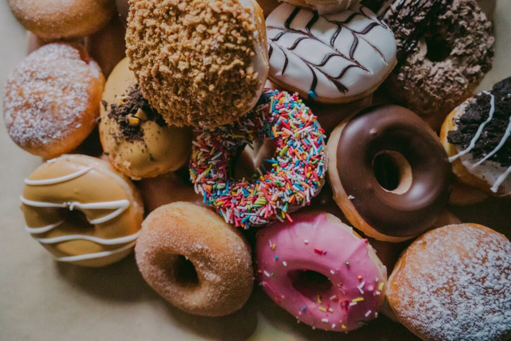 donuts contain excess sugar 