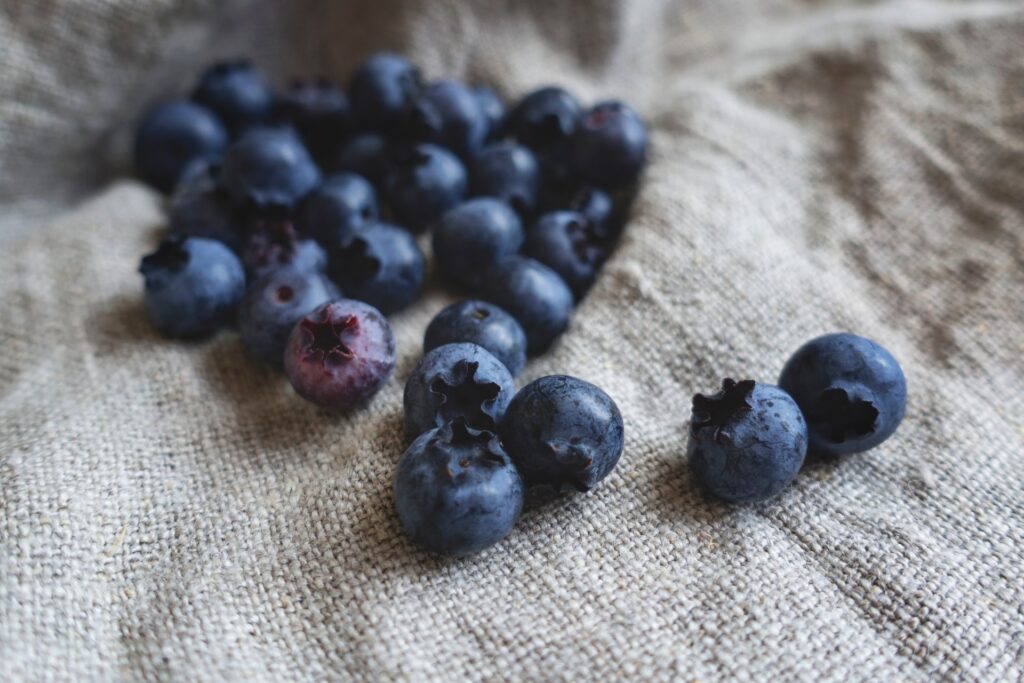 blueberries to support muscle recovery 