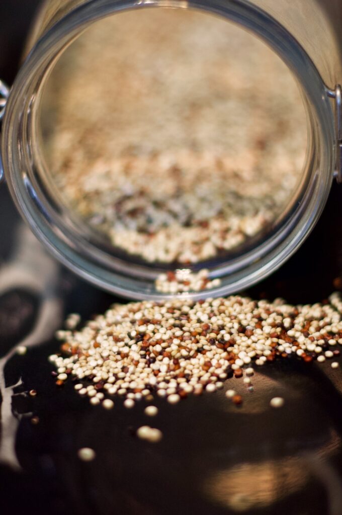 dry quinoa for health